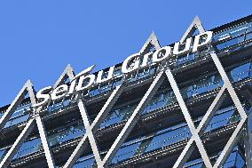 Seibu Holdings exterior, logo and signage